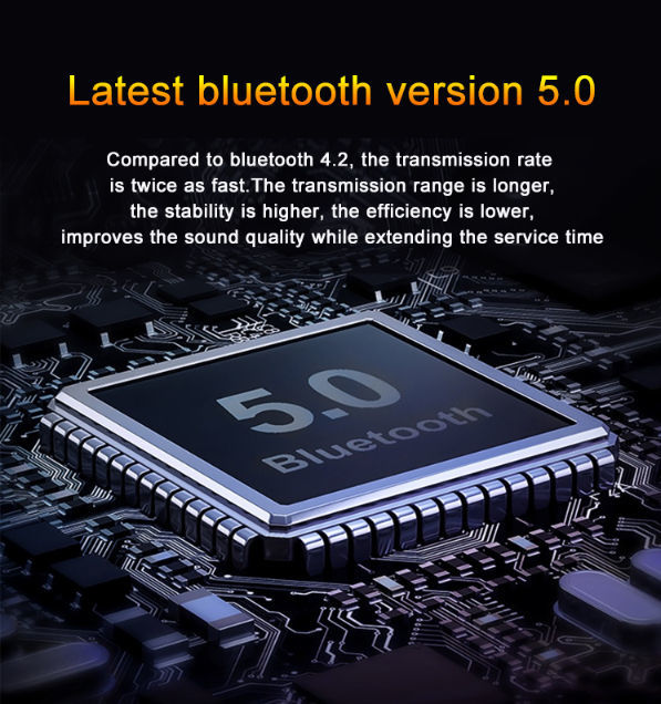 Over Ear Bluetooth 5.0 Headphone Noise Cancelling Wireless Headphone Sports Gaming Headset with Mic supplier
